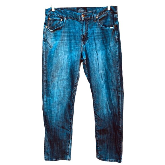 Lucky Brand Other - Lucky Brand Mens Handcrafted Medium Wash Jeans Size 36x32